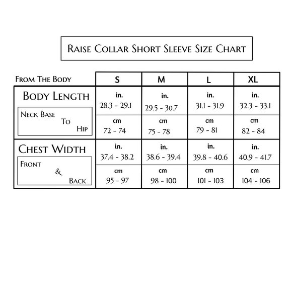 Raise Collar Short Sleeve - Picture 6 of 6